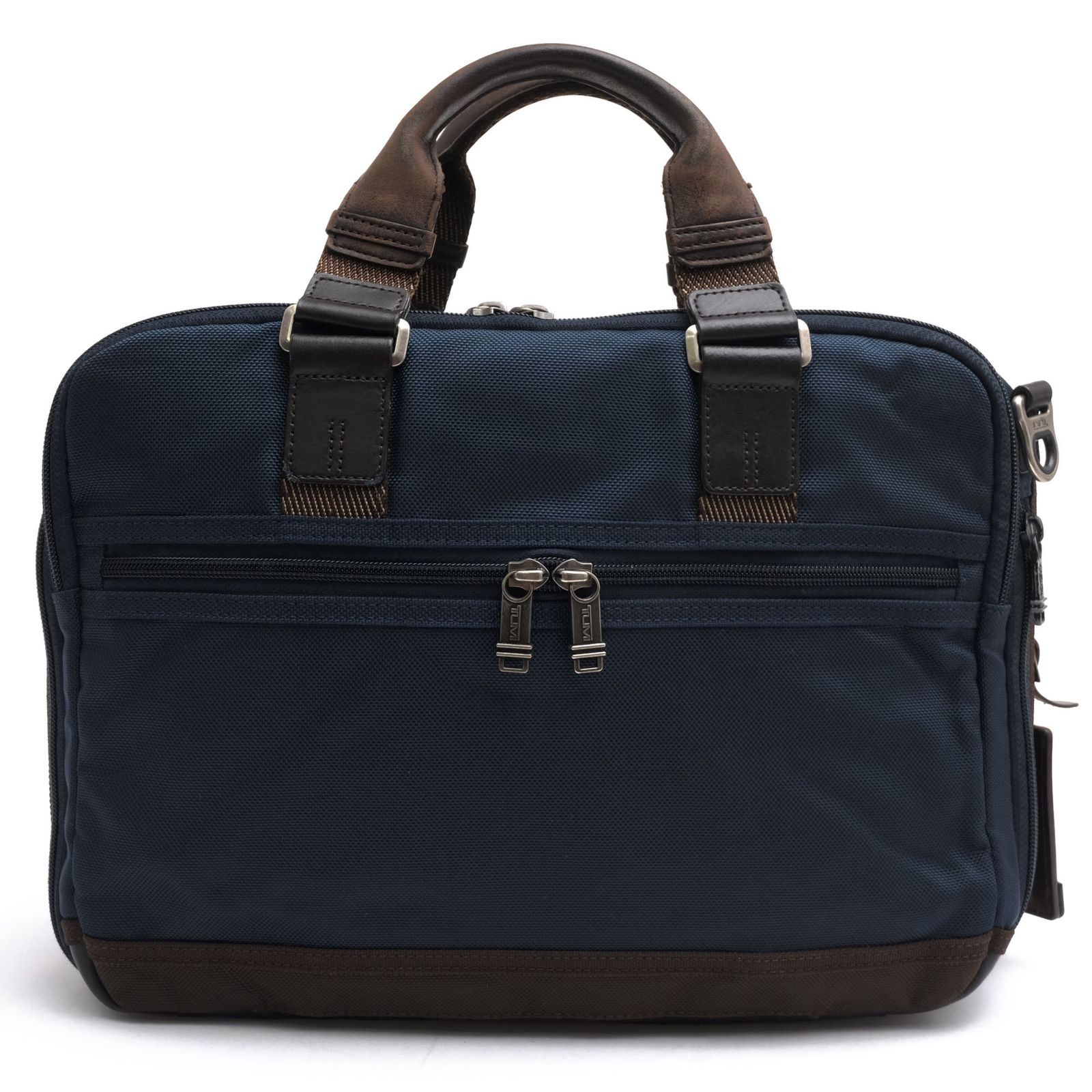 TUMI Bag Briefcase Business Bag Men s Nylon Leather Leather Navy 222640NVY2 ALP