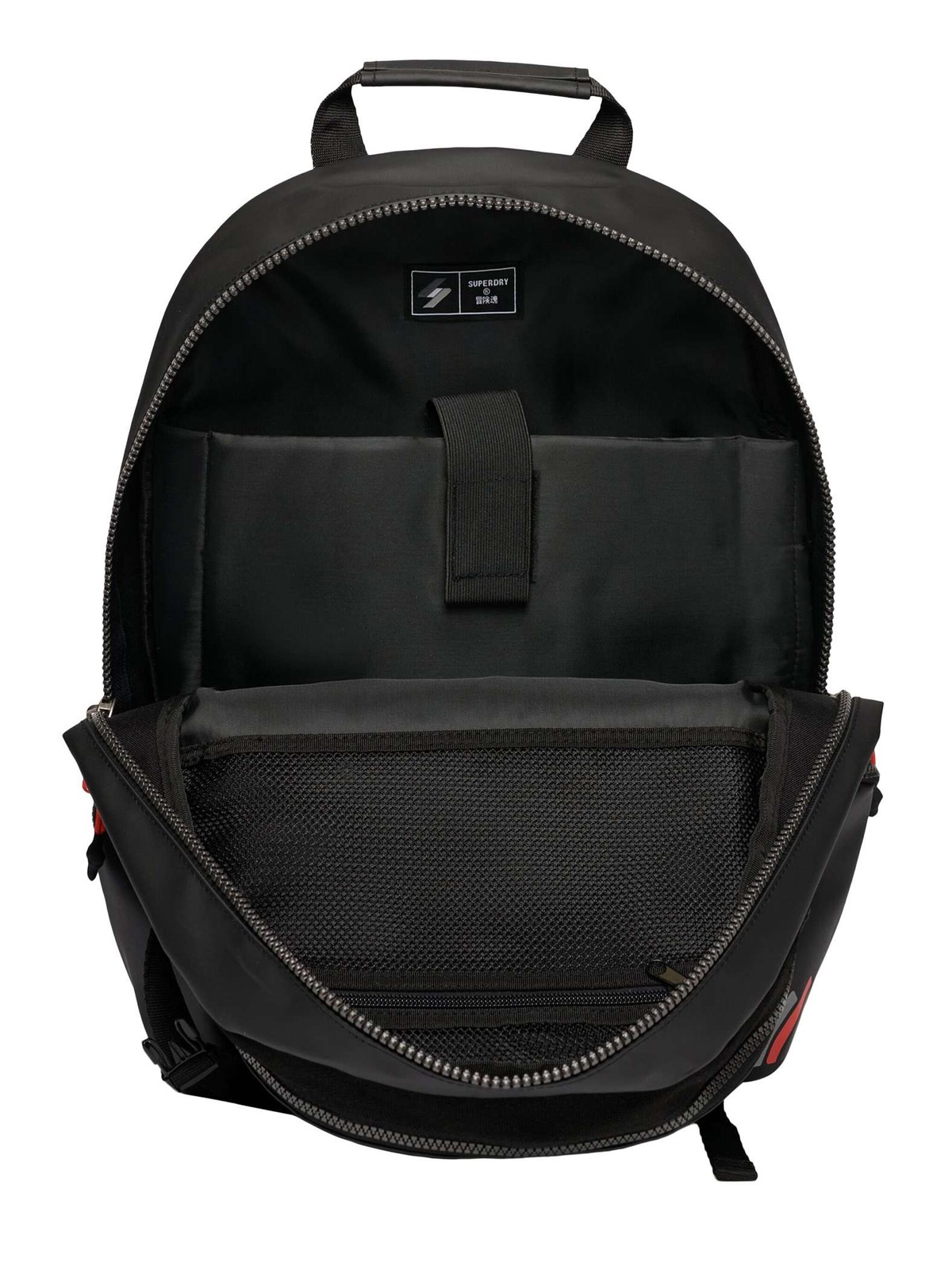 Superdry Men’s Tarp EMB Backpack, Black