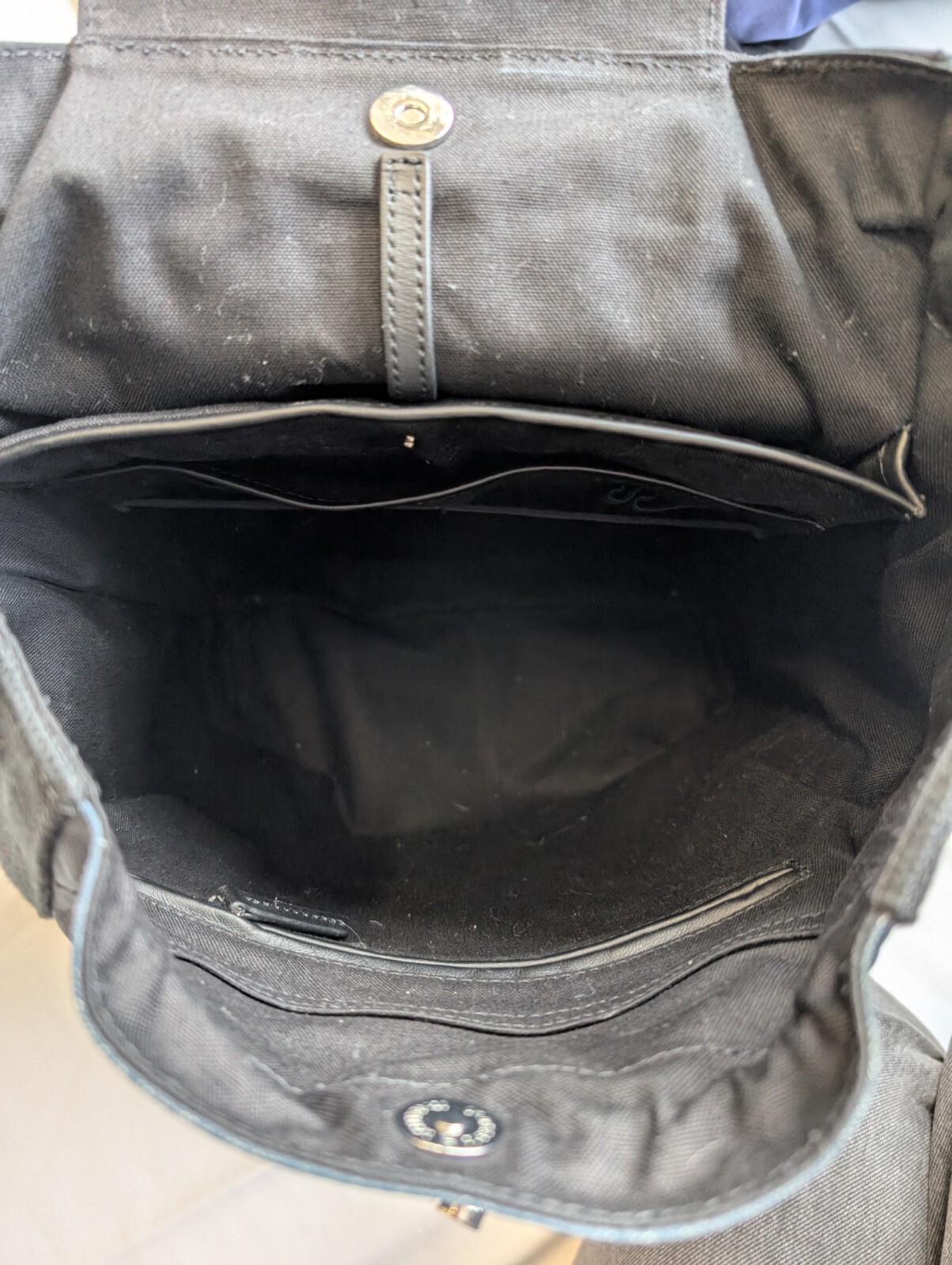 Want Les Essentiels Organic Avalon Backpack Navy Blue