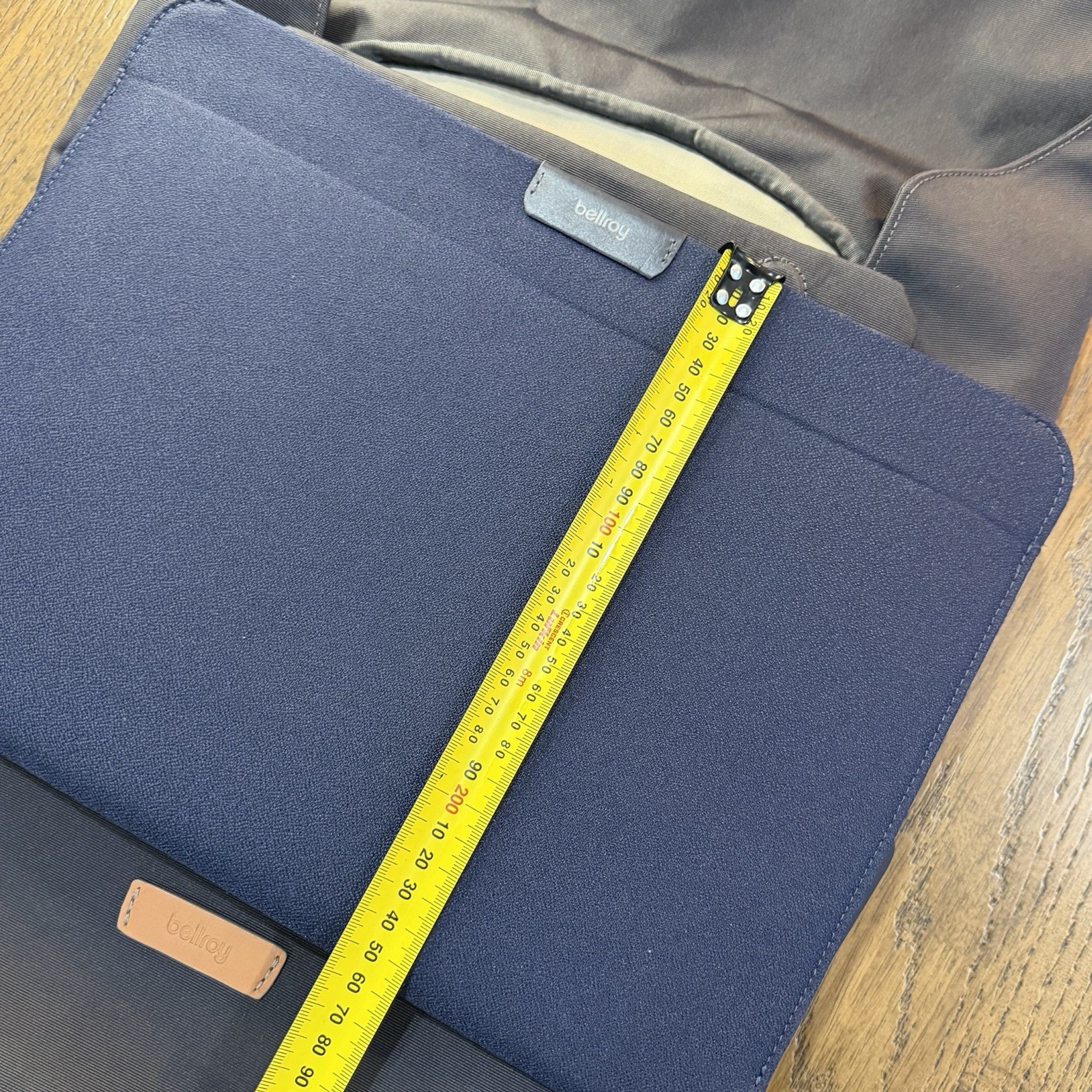Bellroy Melbourne Compact Backpack Slate + Bellroy 14in Laptop Sleeve Bundle