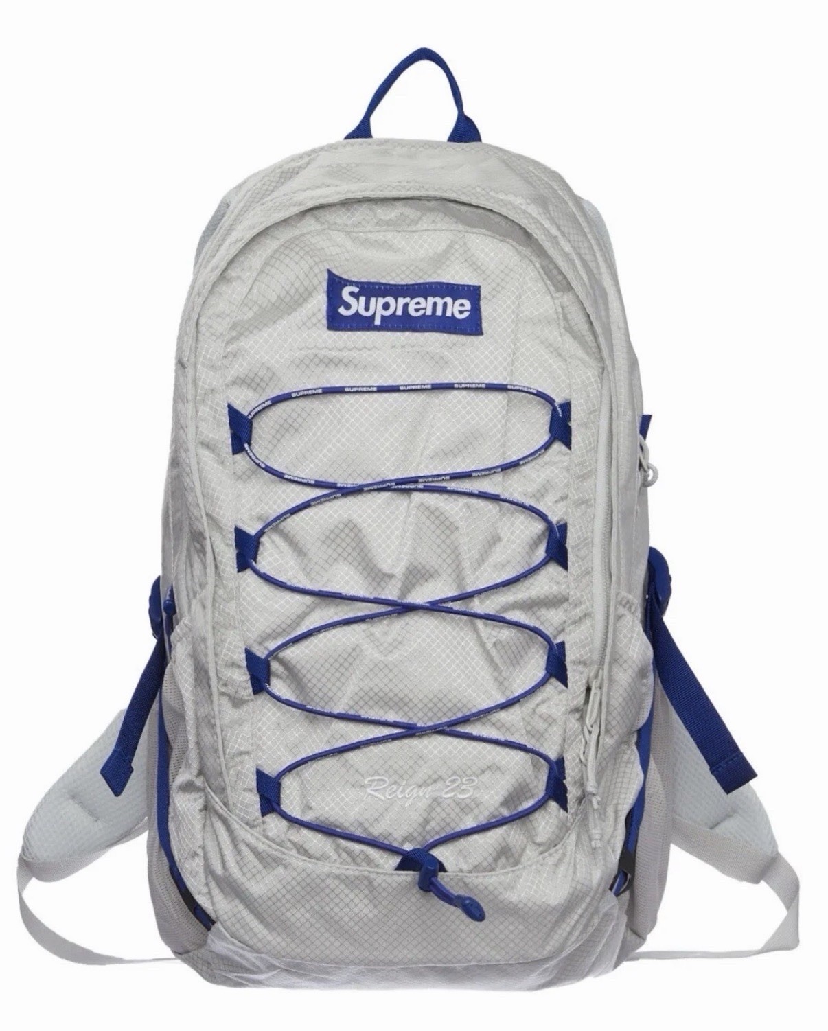 Supreme SS22 Reign 23 Backpack Silver NEW