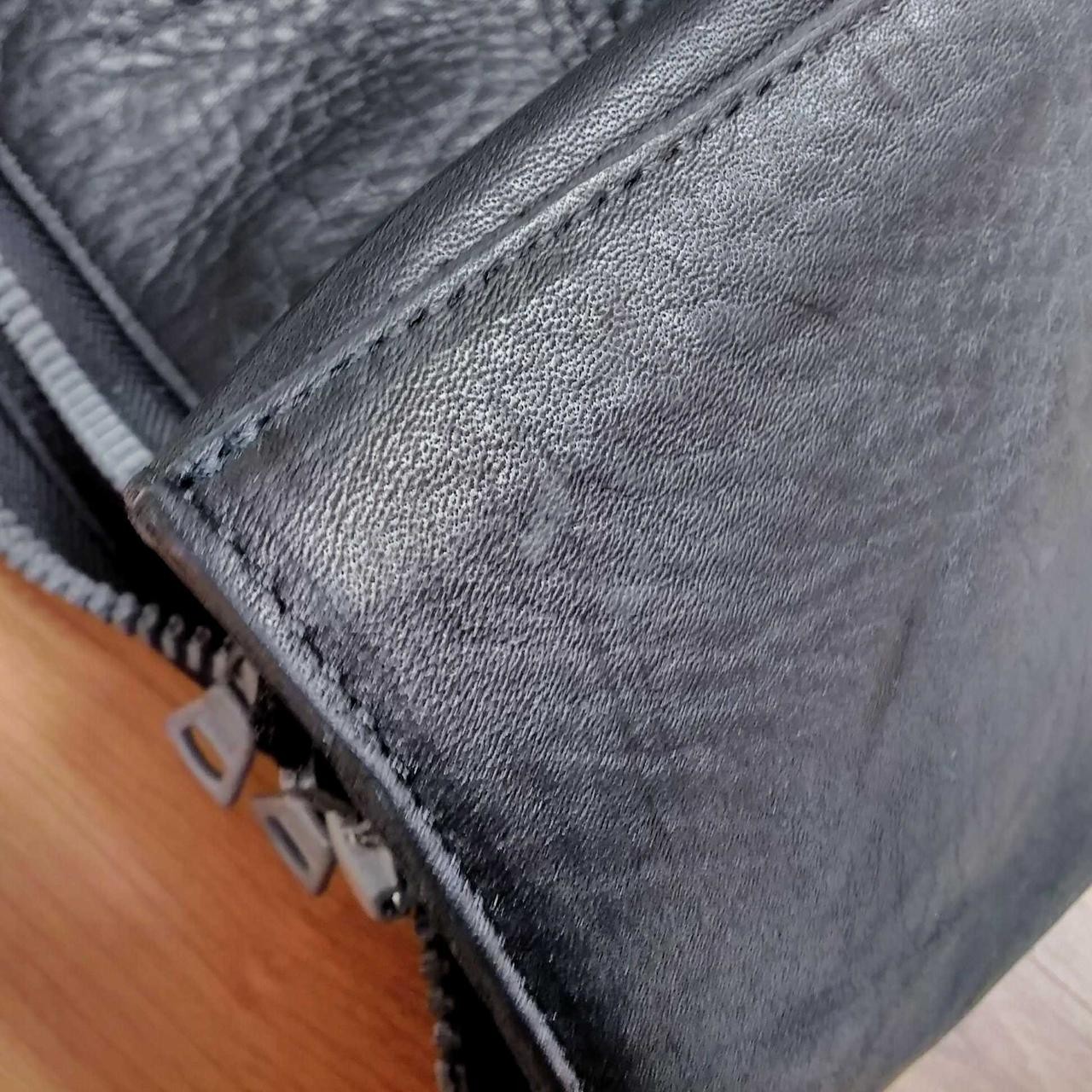 ZIPPER TOTE Model Black DC I03 708 DISCORD YOHJI YAMAMOTO