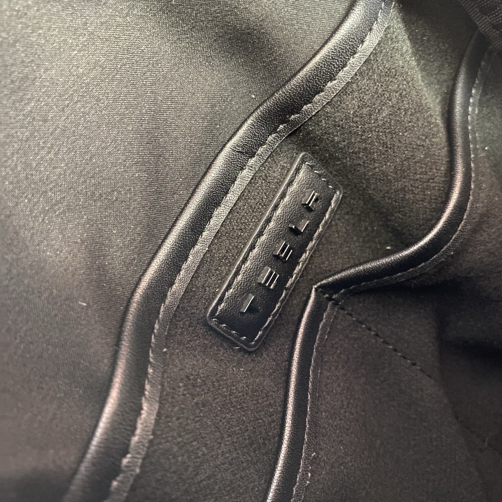 Tesla Mega Mini Pack Backpack Black Vegan Leather Official Tesla Store w/ Cover
