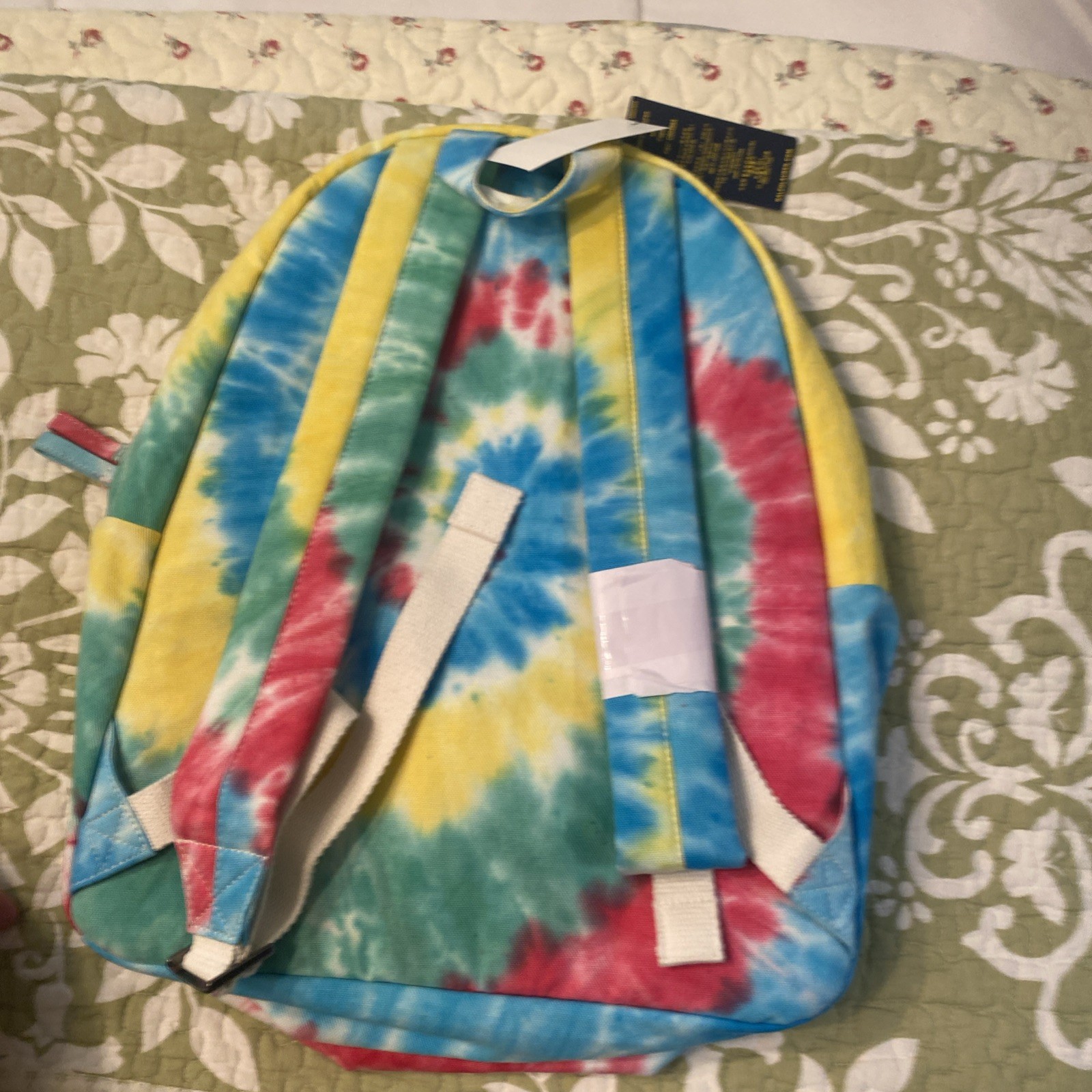 POLO Ralph Lauren Canvas Tie Dye Canvas Backpack Adult Bookbag