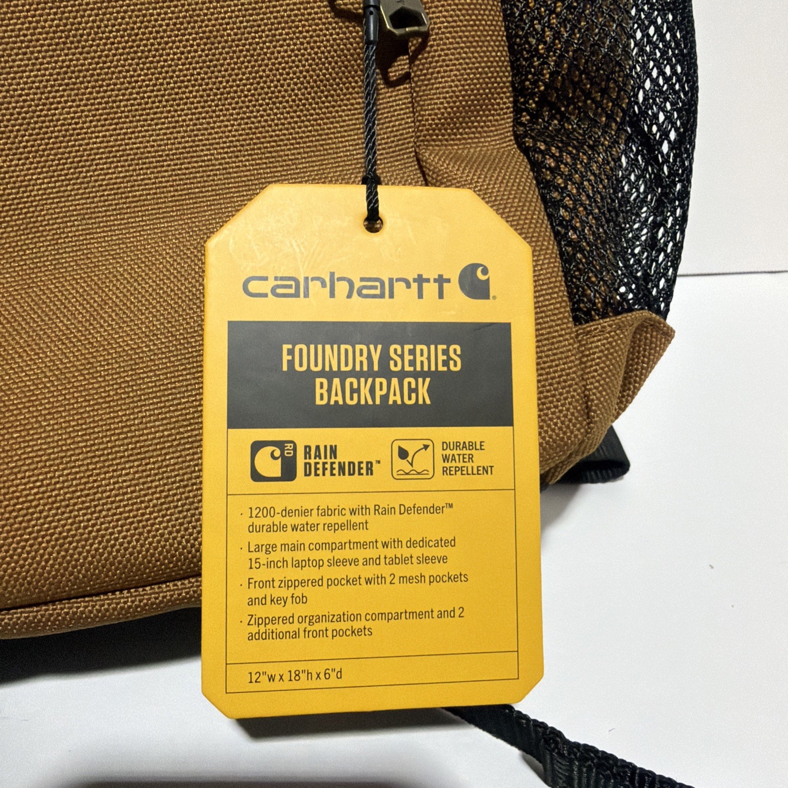Carhartt Foundry Series Backpack Brown 23L – NEW – READ