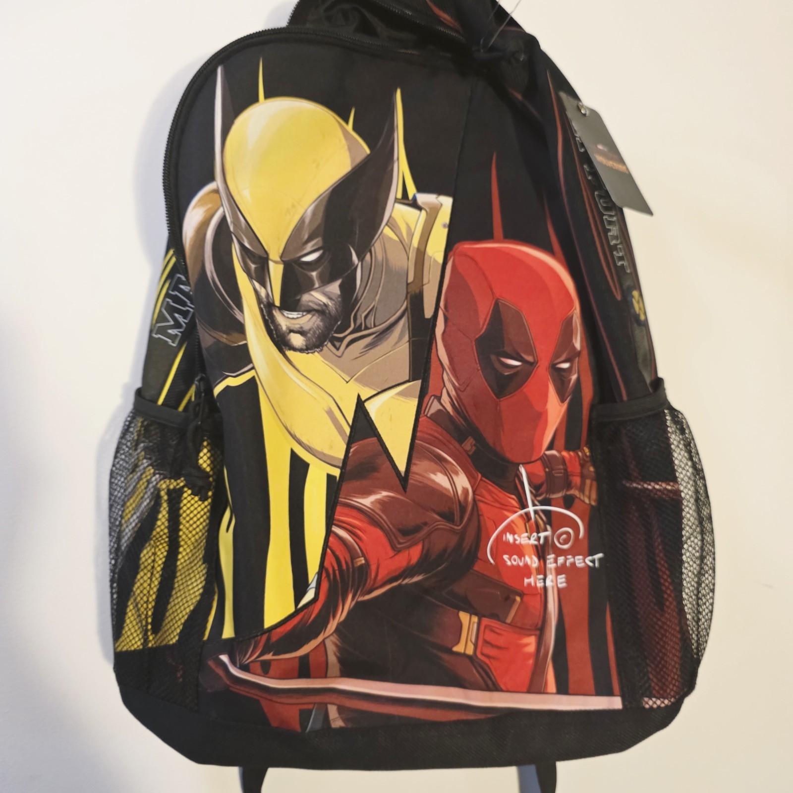 New Deadpool & Wolverine Split Laptop Backpack Hot Topic 47.90 Tag School COMICS