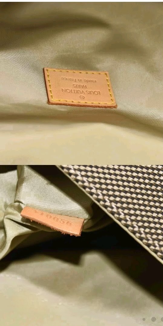 Louis Vuitton Damier Geant Brown Checkered Messenger Bag Medium Magnetic