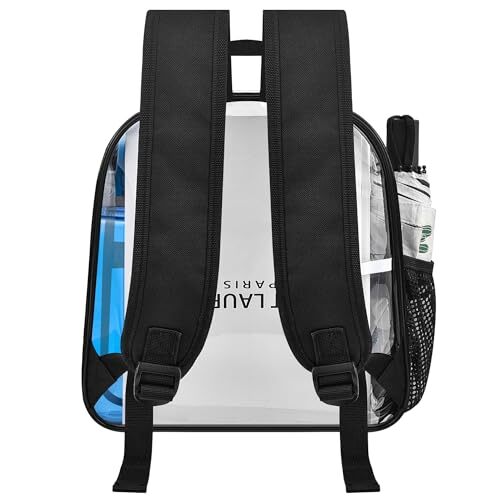 Clear Stadium Backpack 12x6x12 Small Clear Bag Stadium Approved Great for Gam…