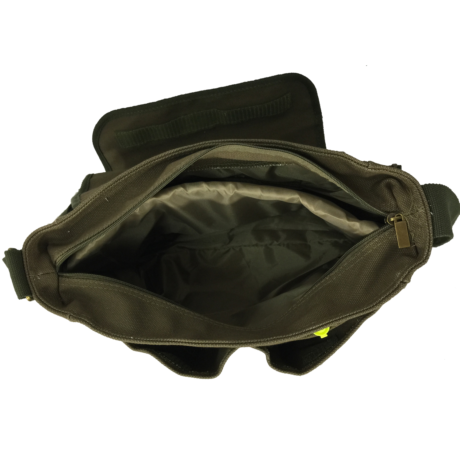K-Cliffs 13.5″ Heavy Duty 100% Canvas Laptop Messenger Bag