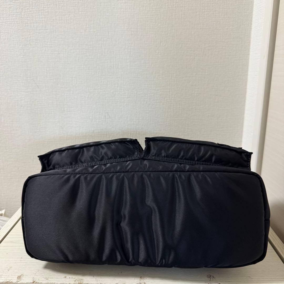 Authentic Yoshida Kaban PORTER TANKER Tote Bag 340mm Black Nylon Near Mint