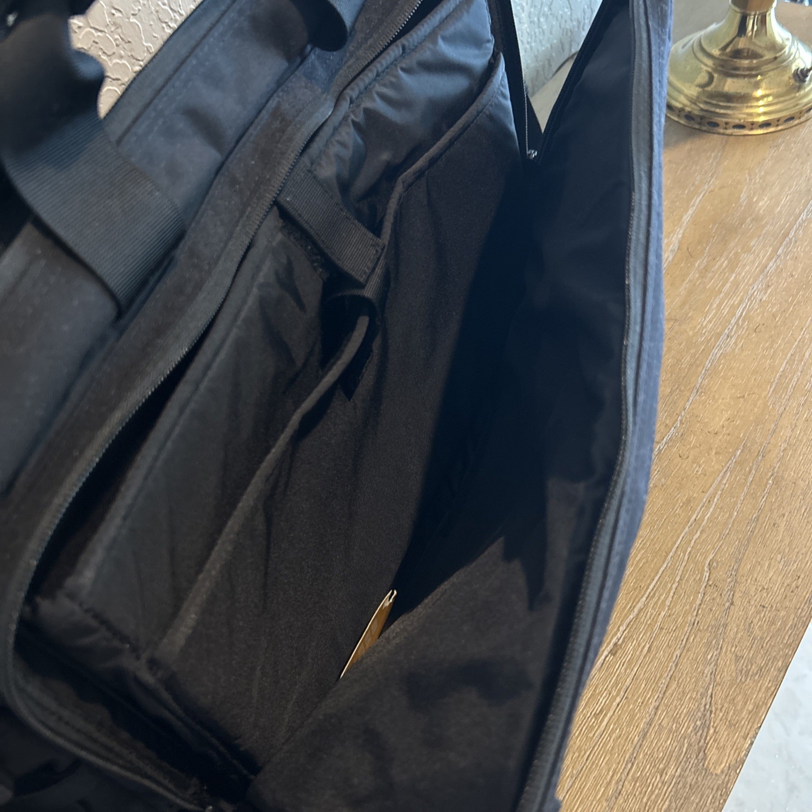 Condor Elite Metropolis Travel Shoulder Bag Laptop Work Briefcase Black NWOT
