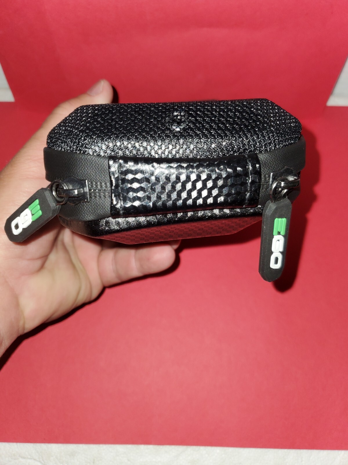 Ego Portable Travel Bag Multi Tool Pouch Storage Organizer Zip Closure Flap Open