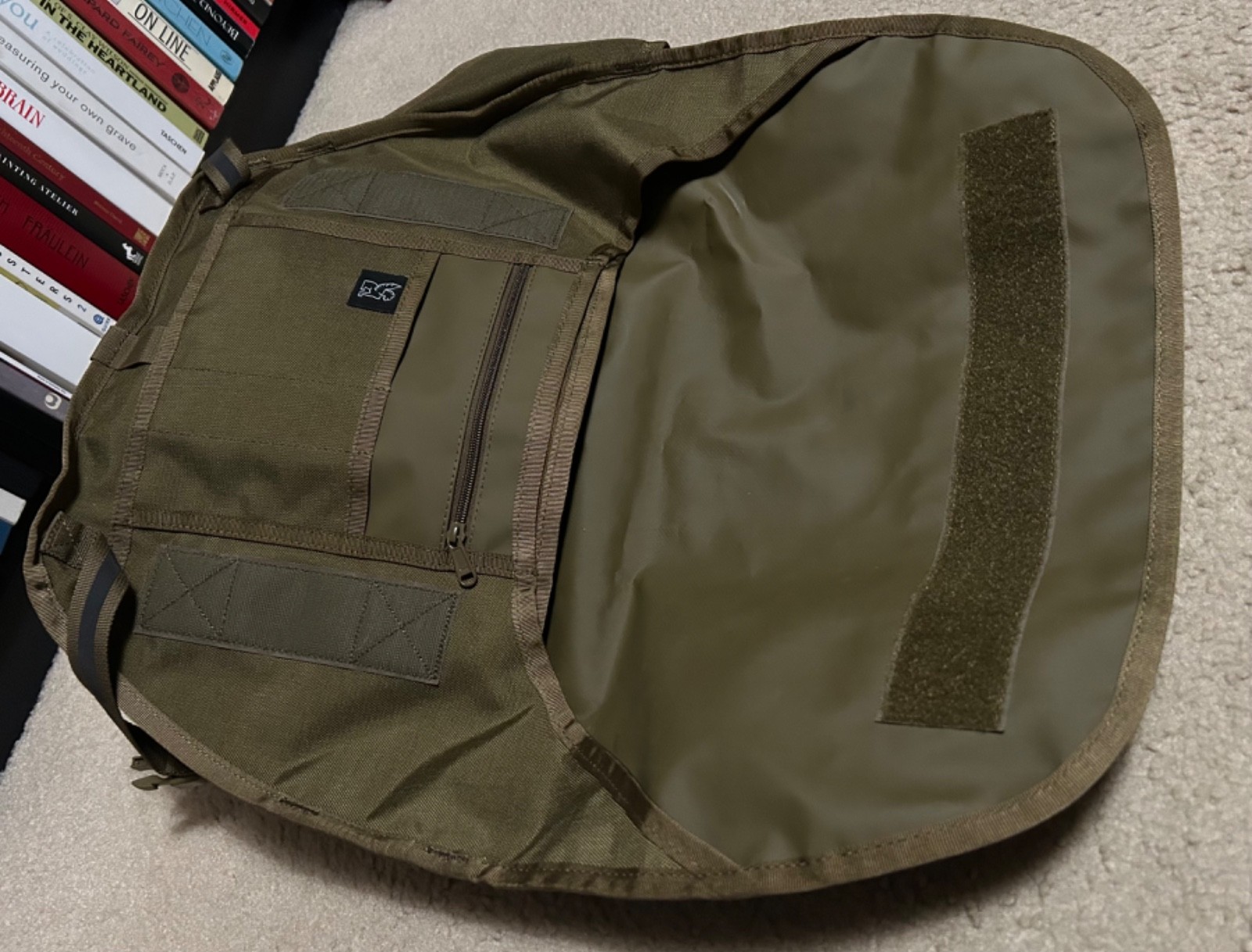Chrome Industries Mini Metro Messenger Bag Ranger Tonal Green olive sling