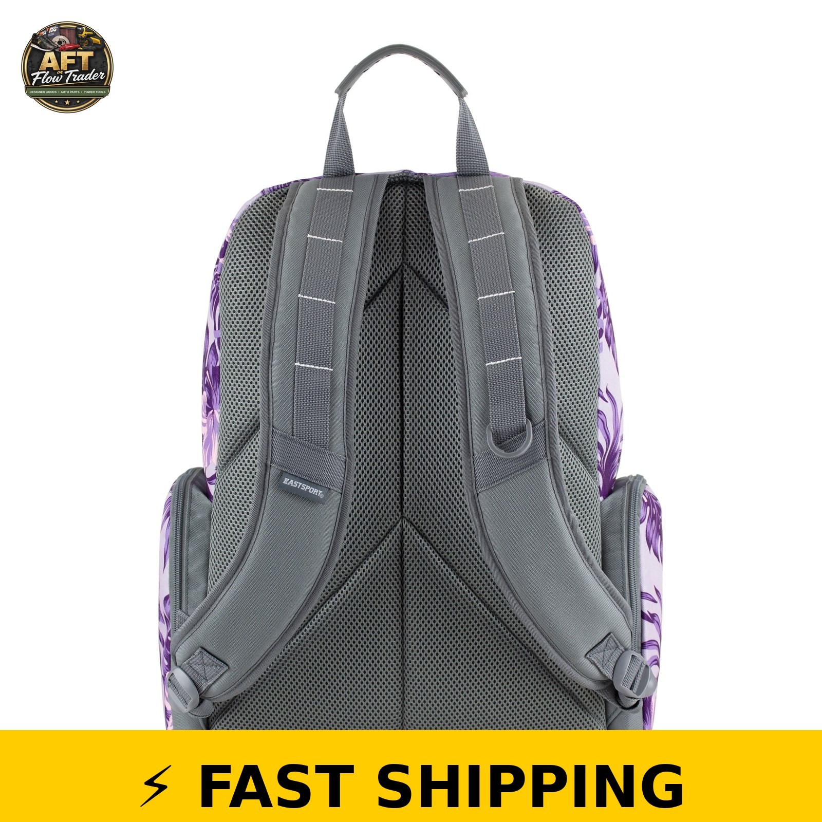 Eastsport Expandable Recycled Backpack – Hibiscus Edge