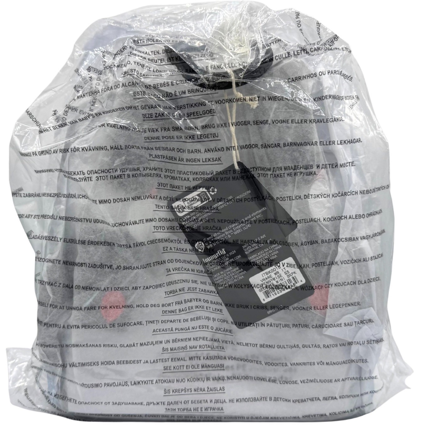 NWT 2024 Loungefly IT – Pennywise Gutter Scene Glow in the Dark Mini Backpack