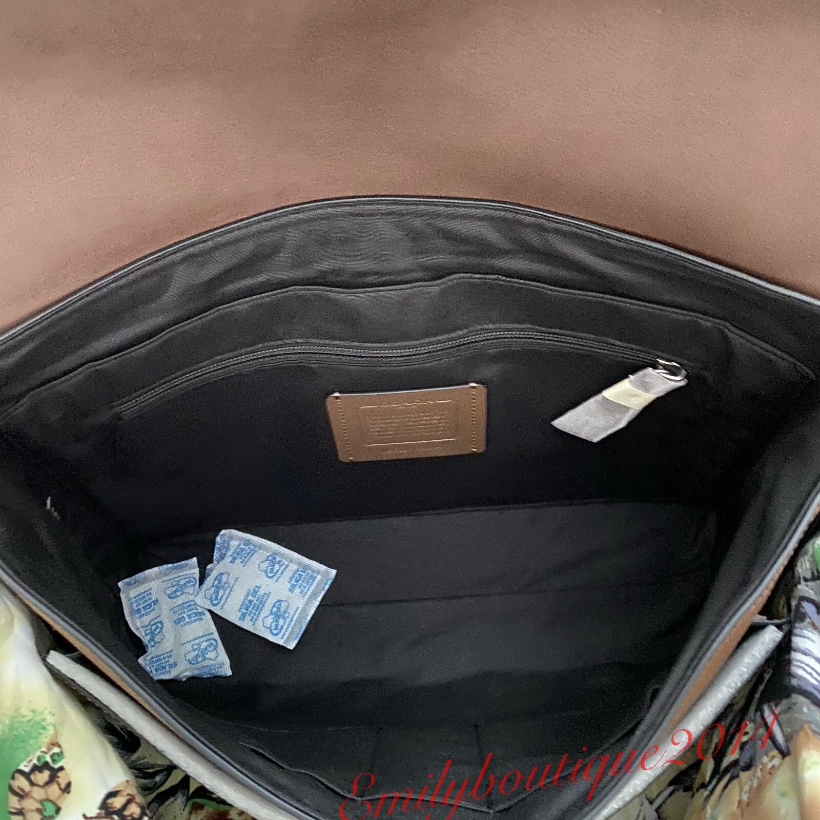 NWT Coach 89894 Hudson Messenger In Colorblock Tobacco Mahagony Leather Bag $598