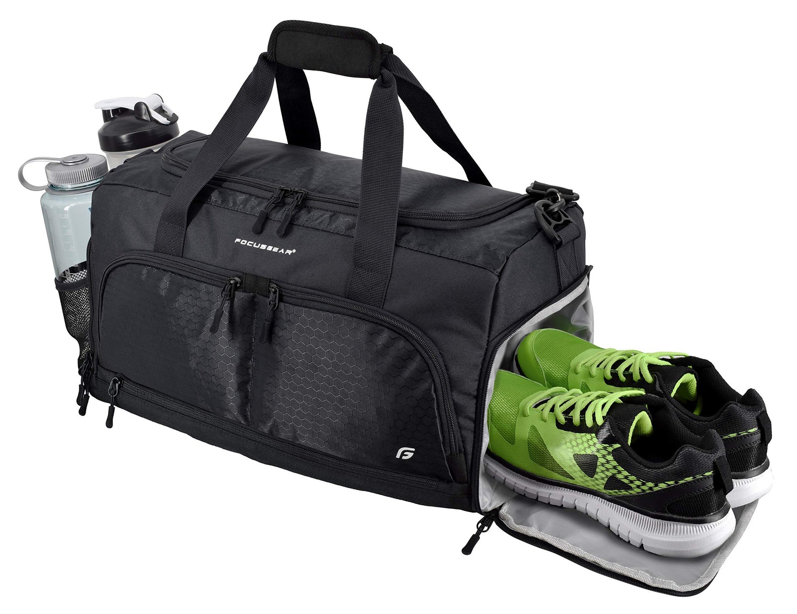 Ultimate Gym Bag 2.0 – Durable Duffel with 10 Compartments Water-Resistant Pouch