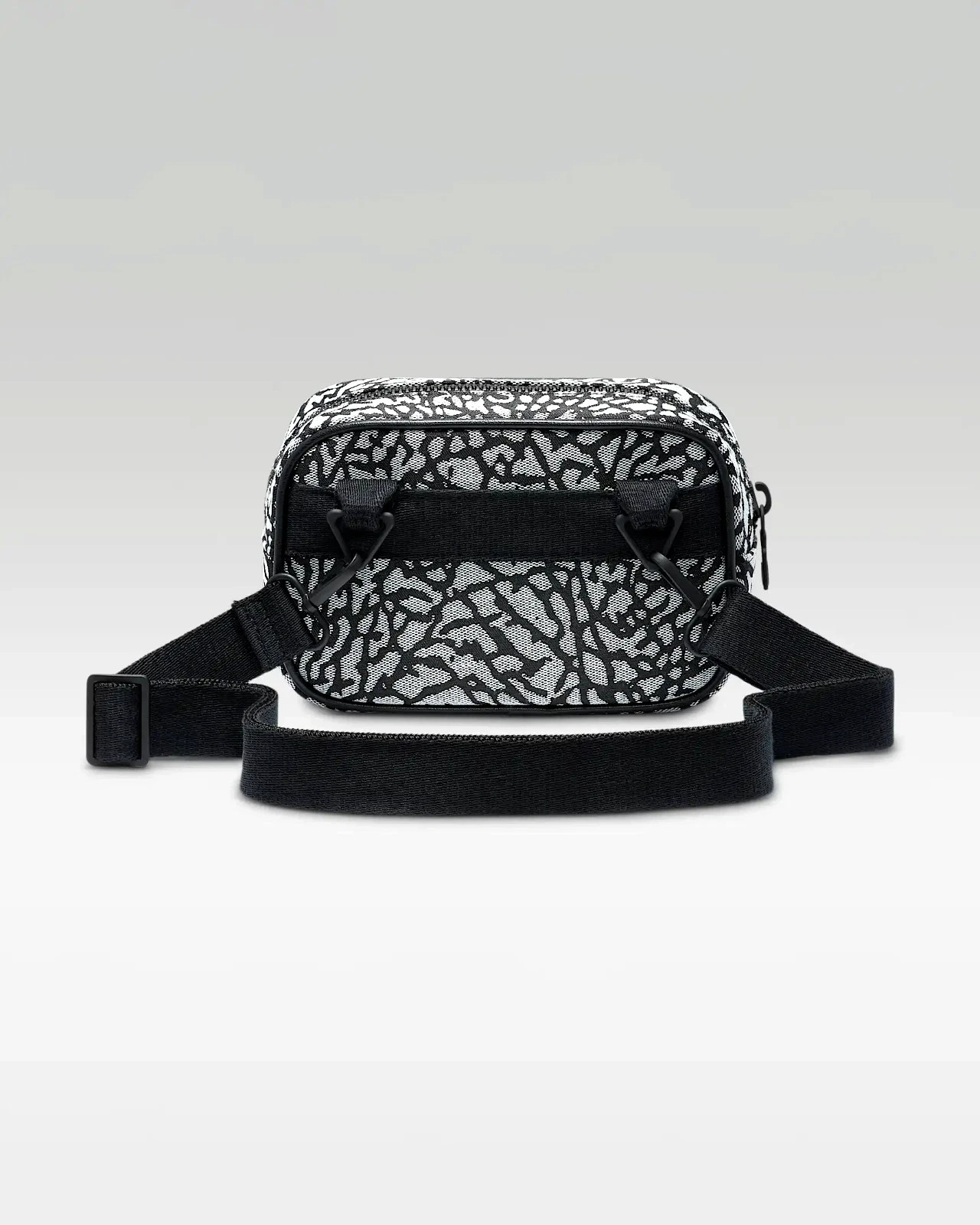 Nike Jordan Icon Camera Bag 1.6L Crossbody Elephant Skin Blk MA0979-100 NWT $70