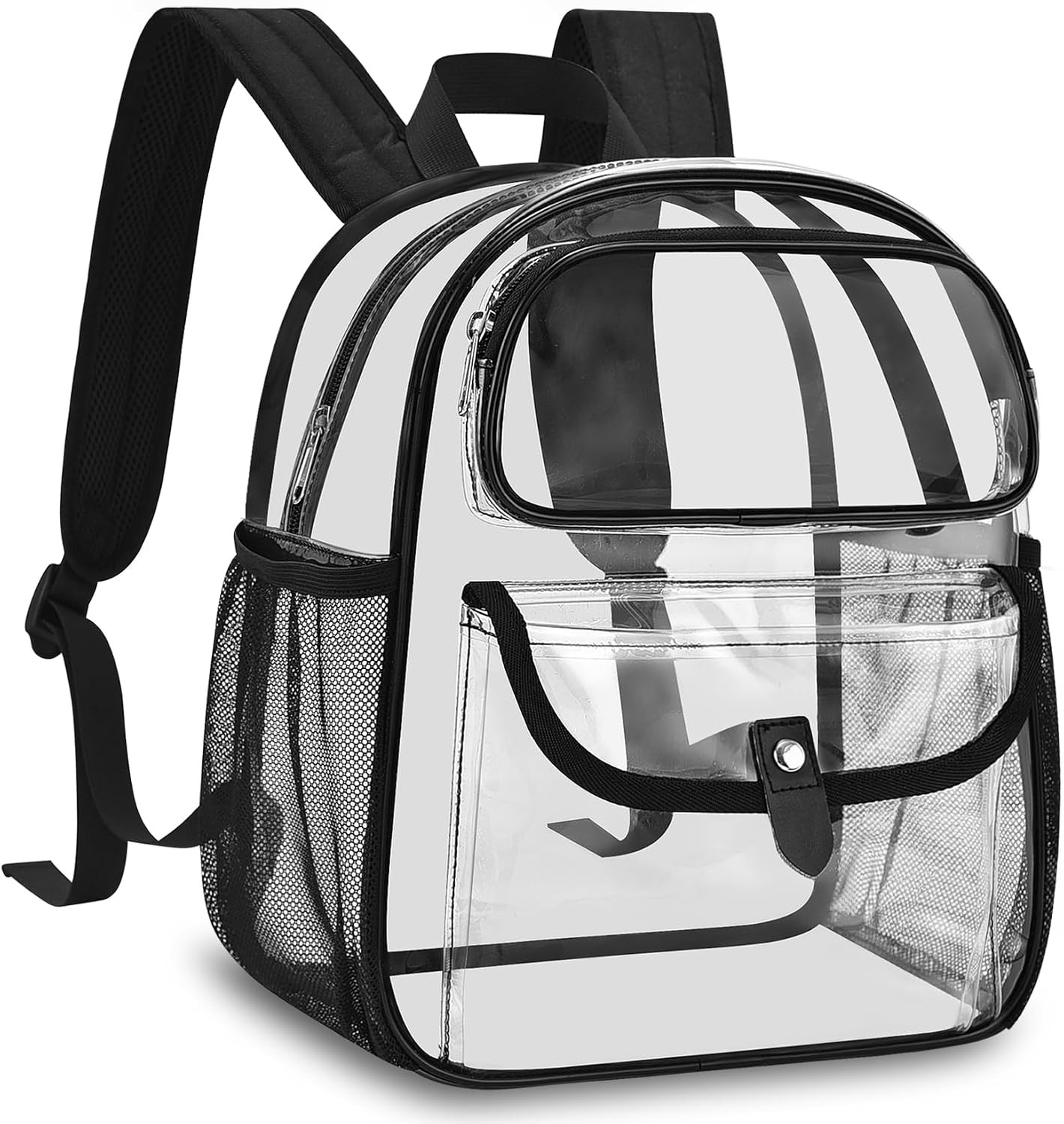 Sports Fan Small Clear Backpack for Stadium, Concert, Festival & More – Multi-Po