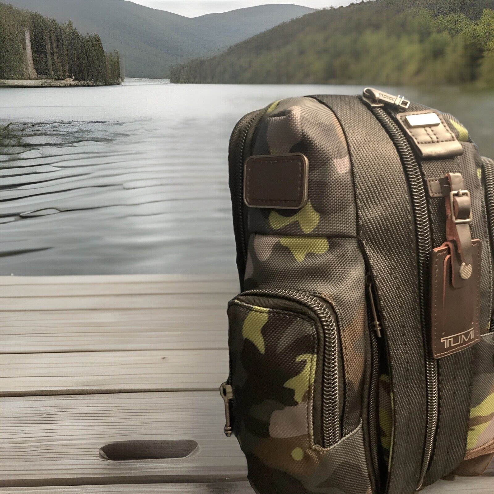Tumi Alpha Bravo Monterrey Sling Pack Camouflage