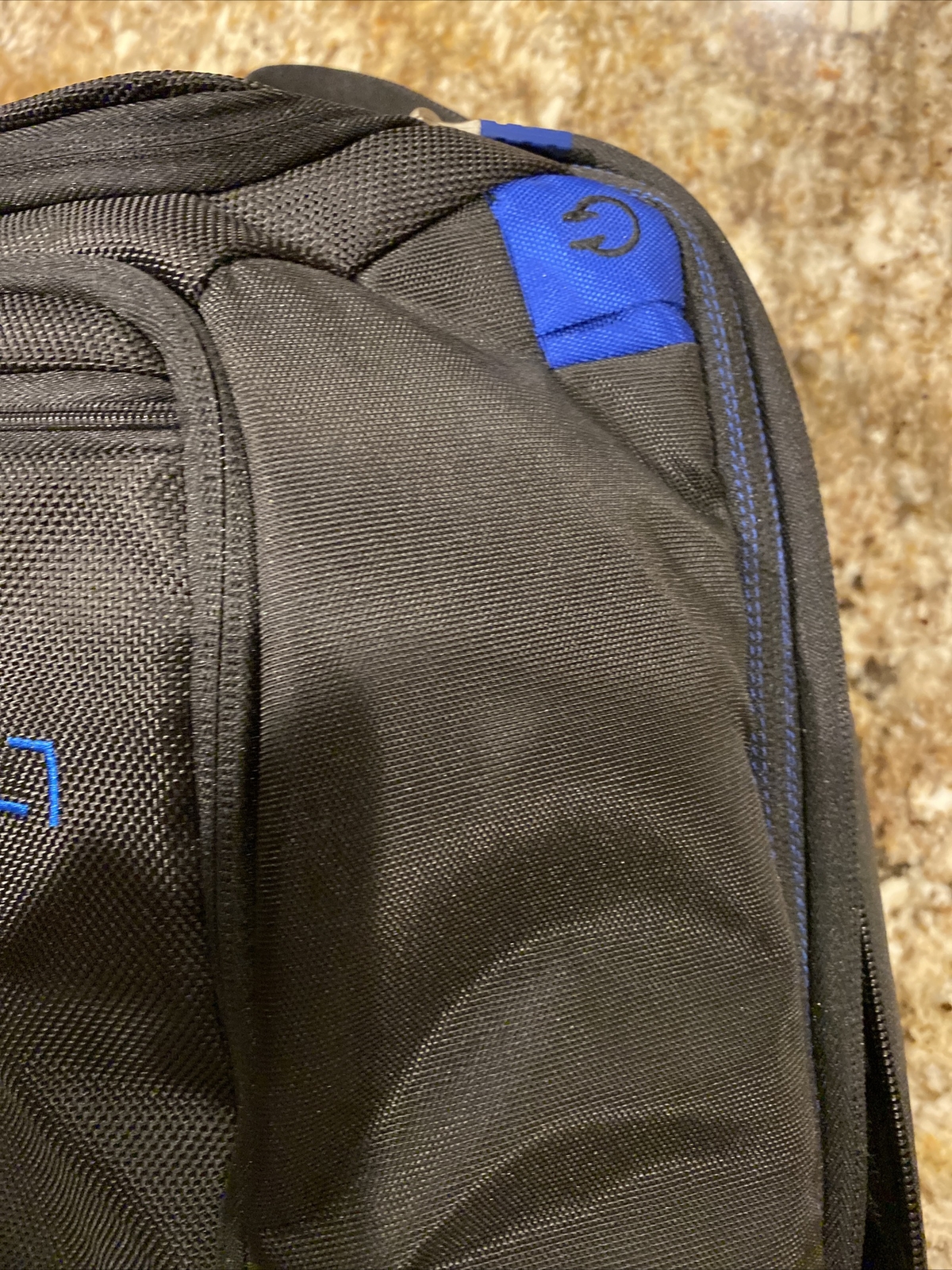 Large Computer Bag. Black And Blue In Color. See Picture For Brand. New.