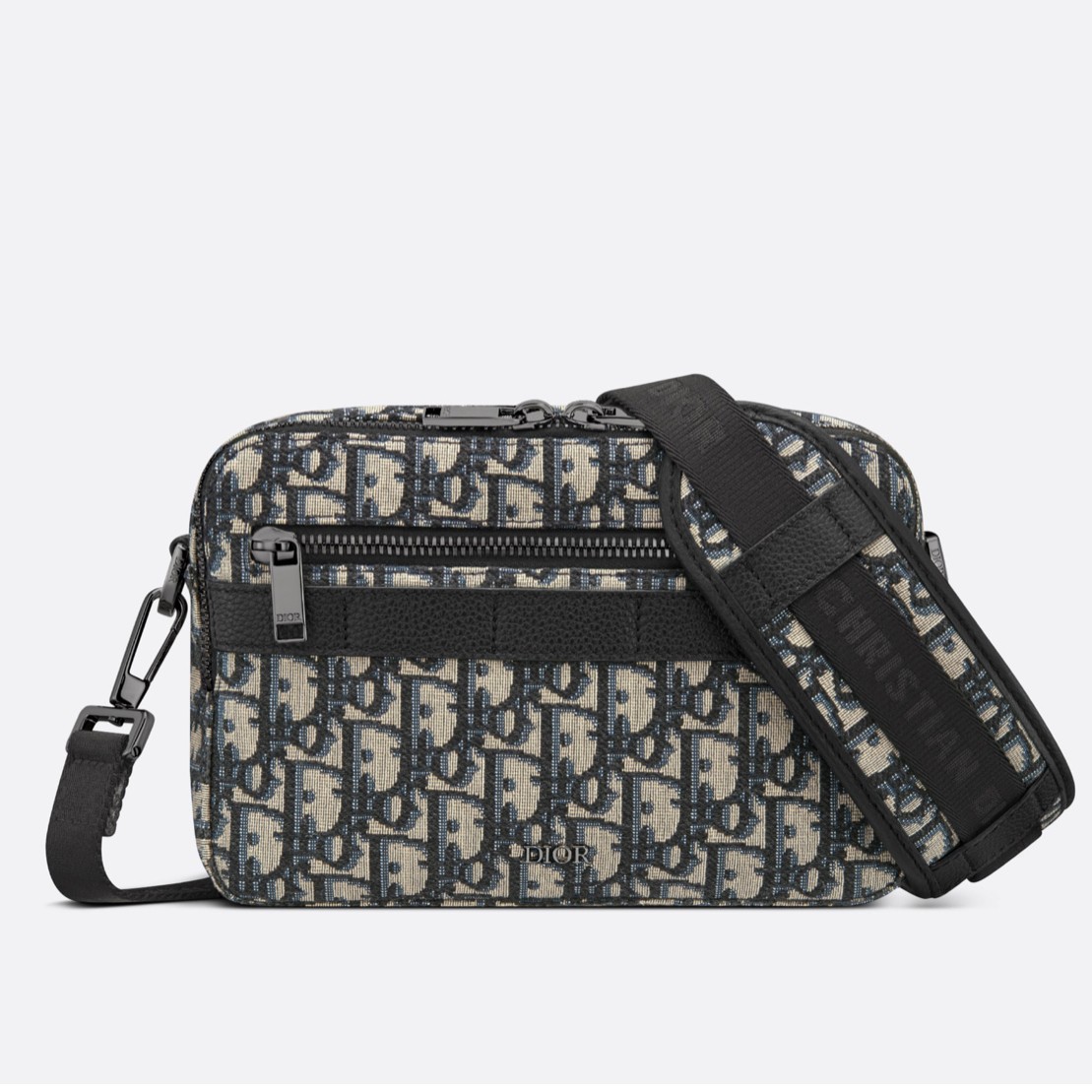 Dior Pre-Owned Authentic Oblique Messenger Bag Monogram 22x15x5cm