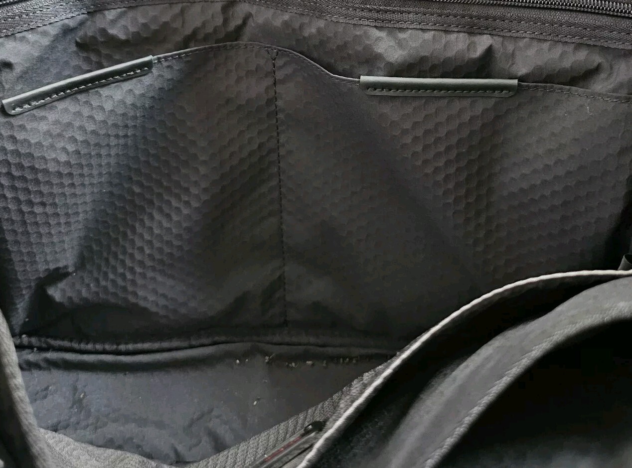 Tumi Alpha Bravo Ballistic Charleston Compact Briefcase Laptop Bag No Strap