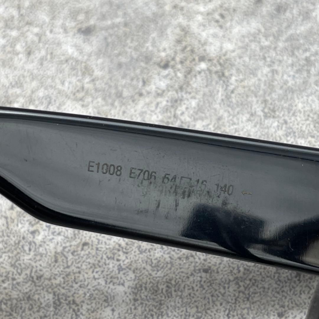 ESCADA Black Oval Sunglasses – Used, Minor Signs of Wear