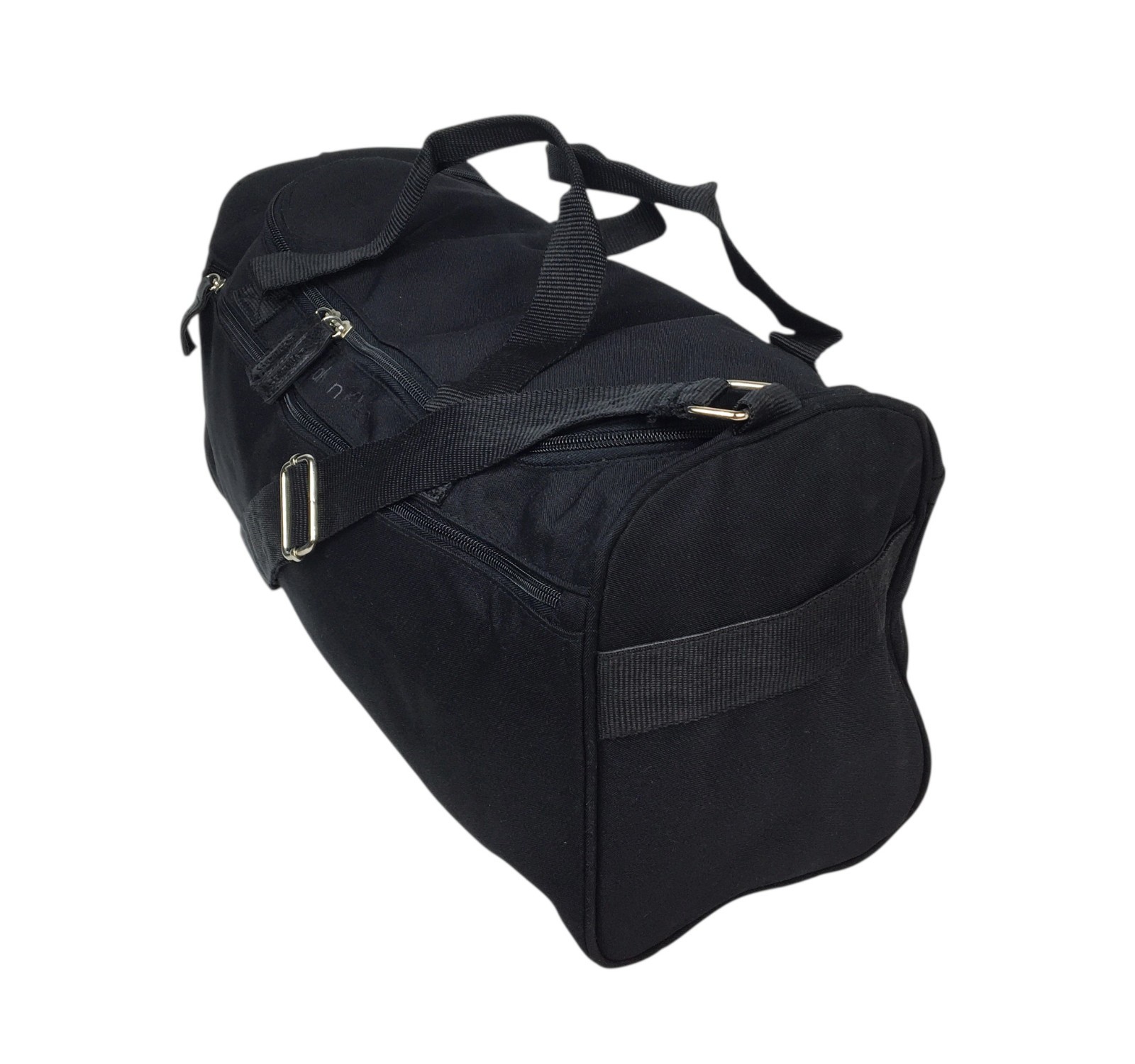 Calvin Klein Black Duffel Bag Carry On Overnight Shoulder Strap 18” Gym Luggage