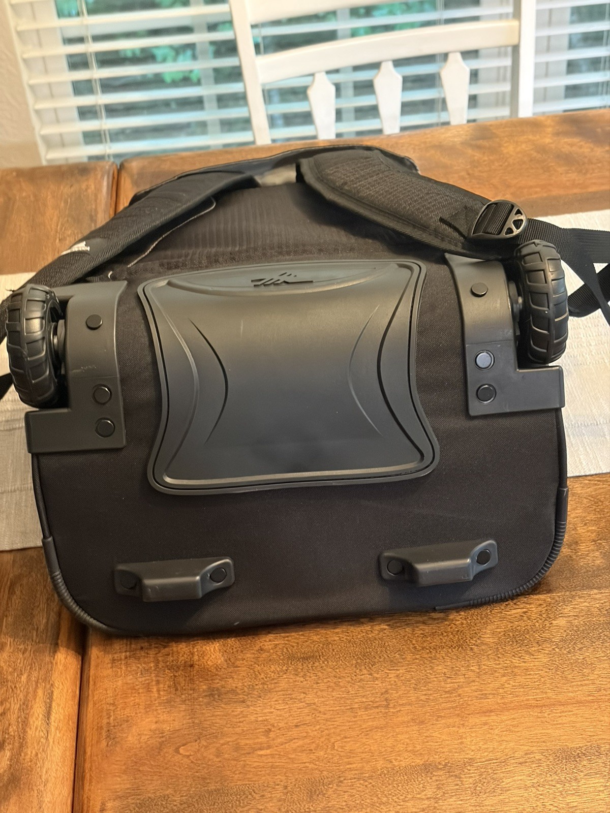 Freewheel Wheeled Laptop Backpack, Black, 20.5 x 13.5 x 8-Inch