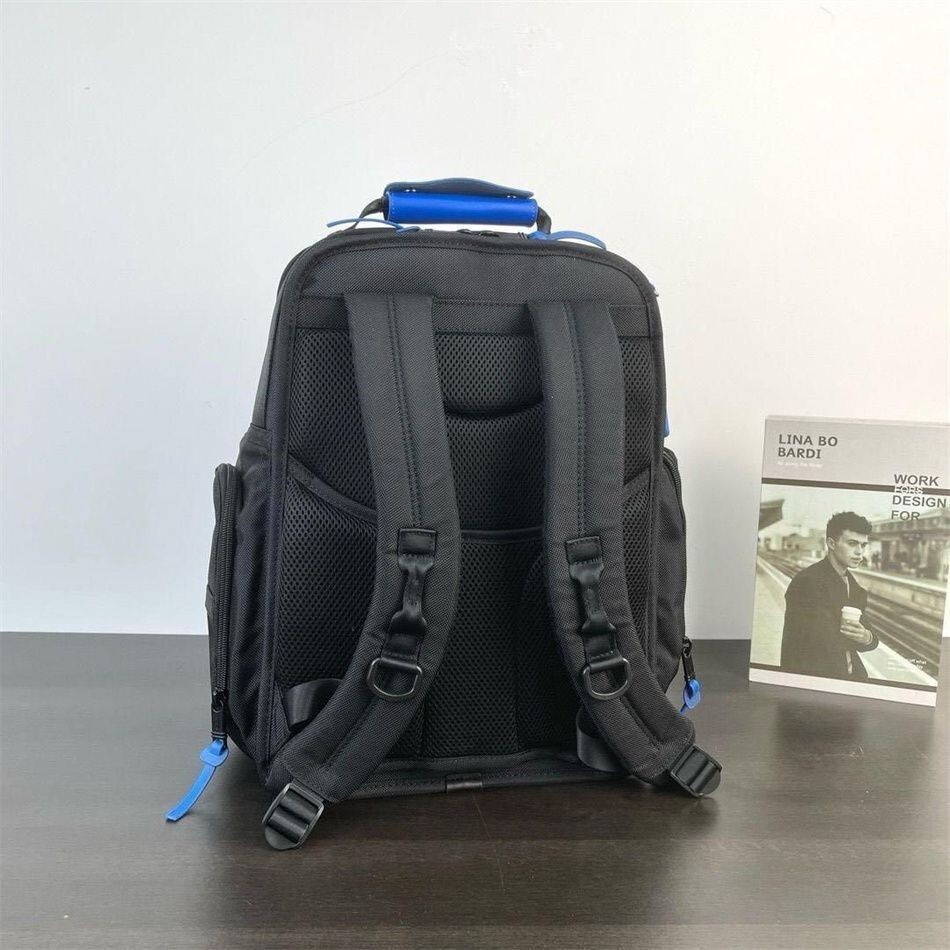 TUMI ALPHA3 Brief Pack 2603578 Blue Black Men’s Backpack Nylon Leather outlet