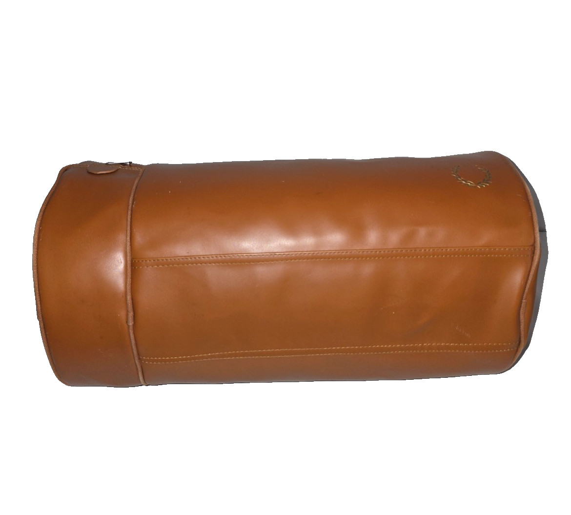 Fred Perry Large Amber Barrel Bag Duffle Gym Travel Bag With Strap