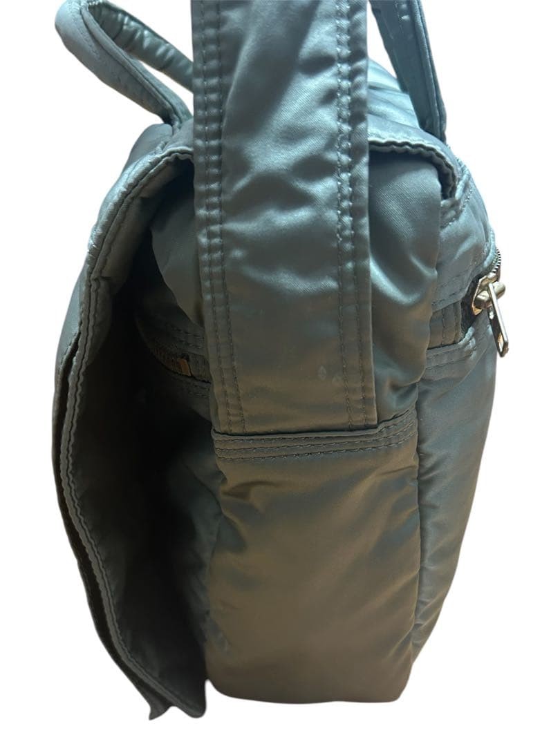 PORTER Yoshida TANKER 2WAY Shoulder Bag Sage Green made in Japan Authentic