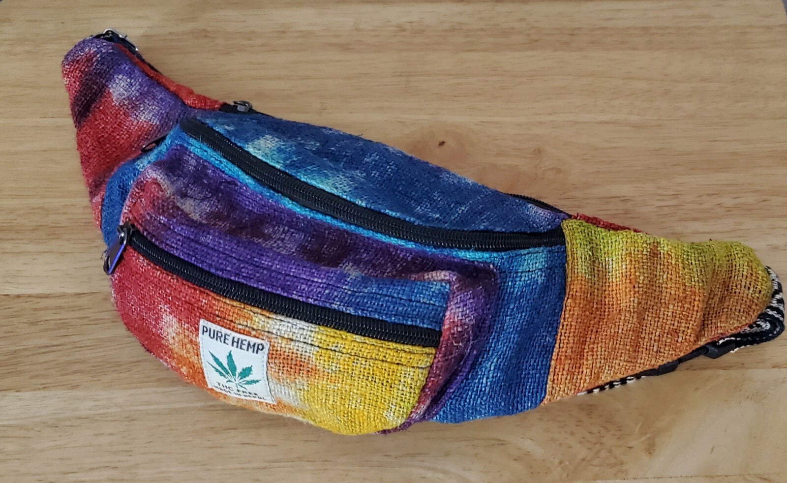 Tie Dye Hemp Fannypack