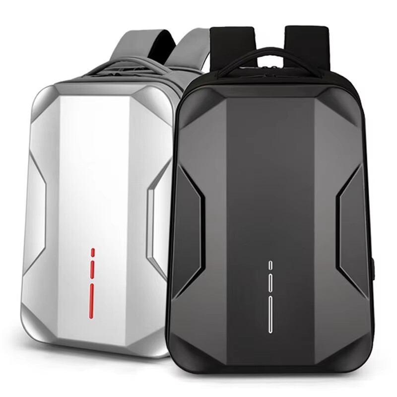 Men’s 17.3 Inch Laptop Business Backpack Waterproof Hard Shell Backpack E-sport