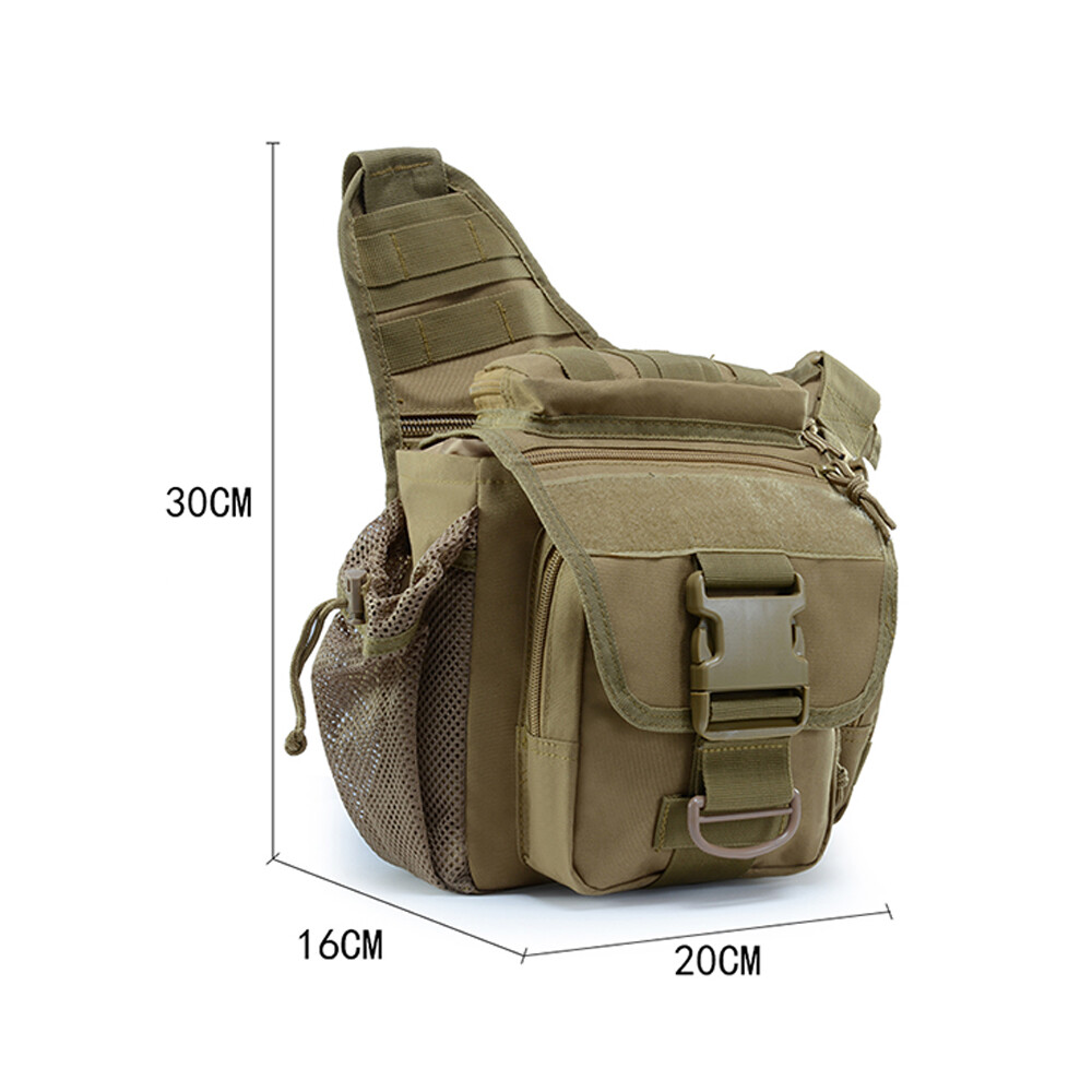 Outdoor Tactical Molle Chest Bag Men Crossbody Sling Messenger Shoulder Pack USA