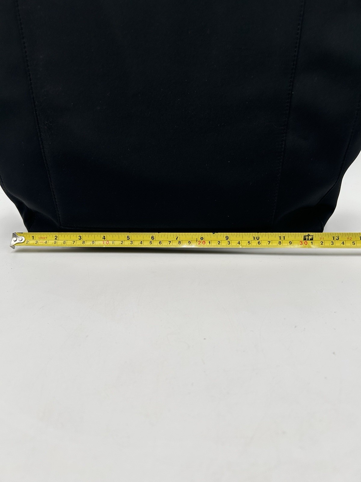 L.L. Bean Large Black Computer Shoulder Tote Bag Multiple Pockets Professional