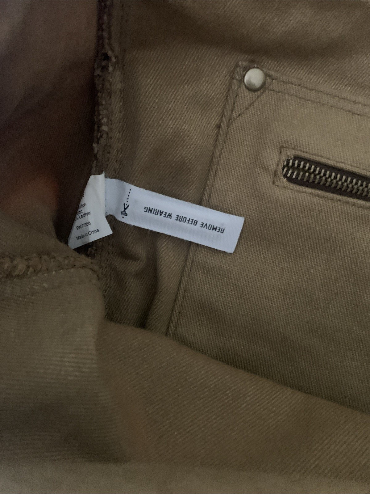 J Crew Dry Goods Abingdon Canvas Messenger Bag Cotton Leather Trim Shoulder Bag