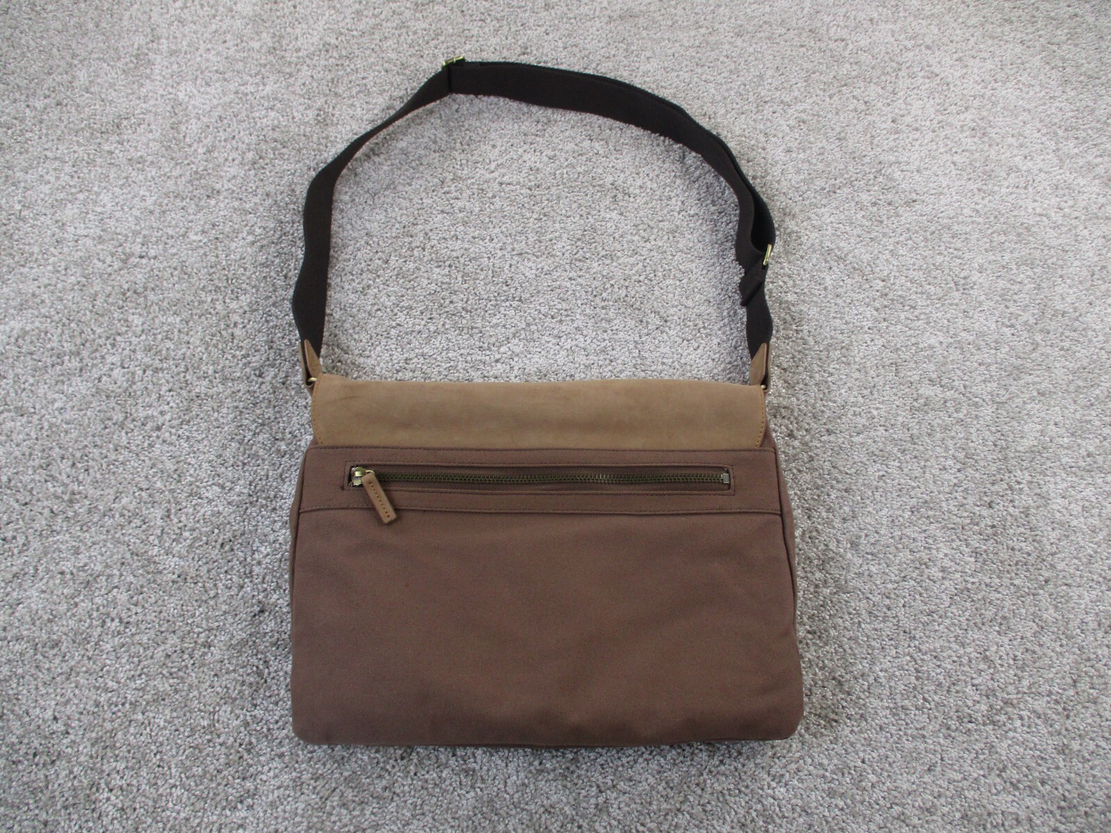 Pendleton Mens Wool Plaid Leather Messenger Bag Crosssbody Laptop School Travel