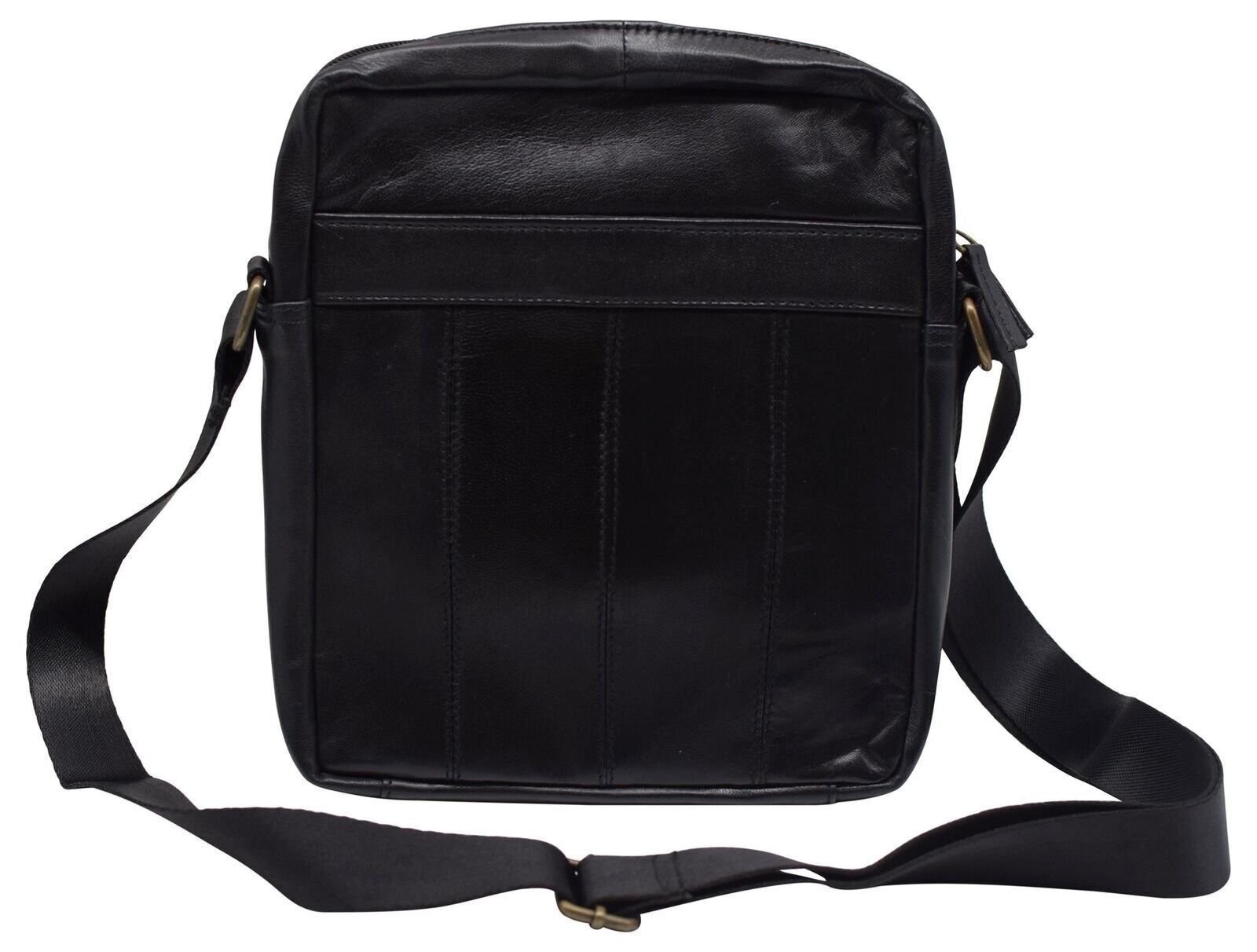 Genuine Leather Man Purse Shoulder Bag Small Mens Crossbody Messenger Bags for W