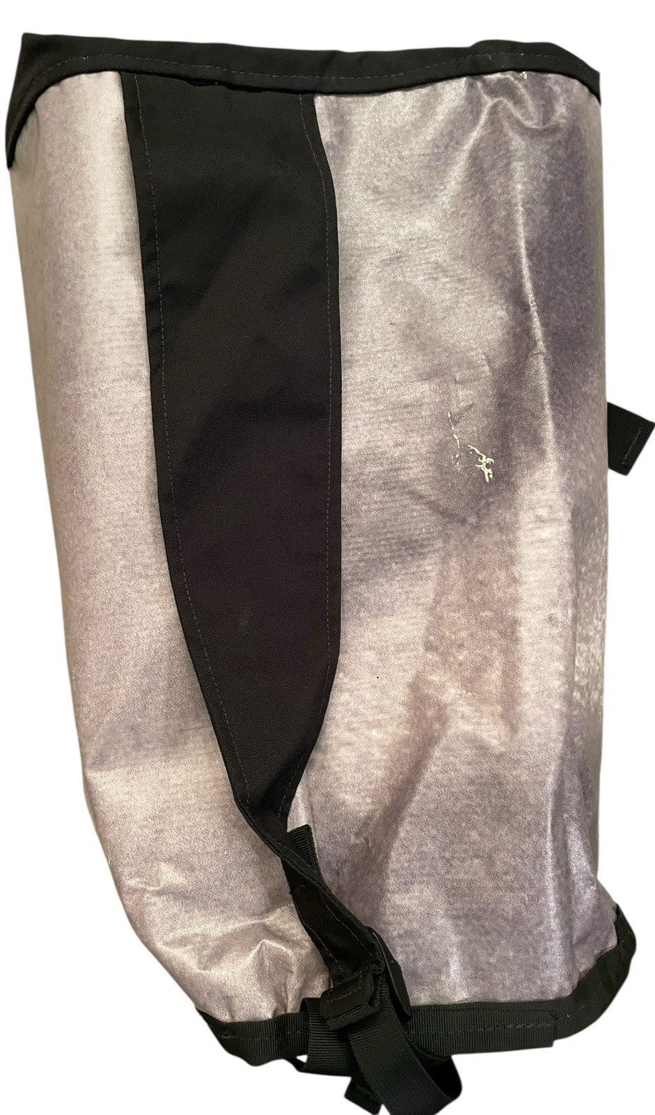 NIKE Combat 19 x 9 Repurposed PVC Vinyl Billboard Haul School Messenger Bag RARE