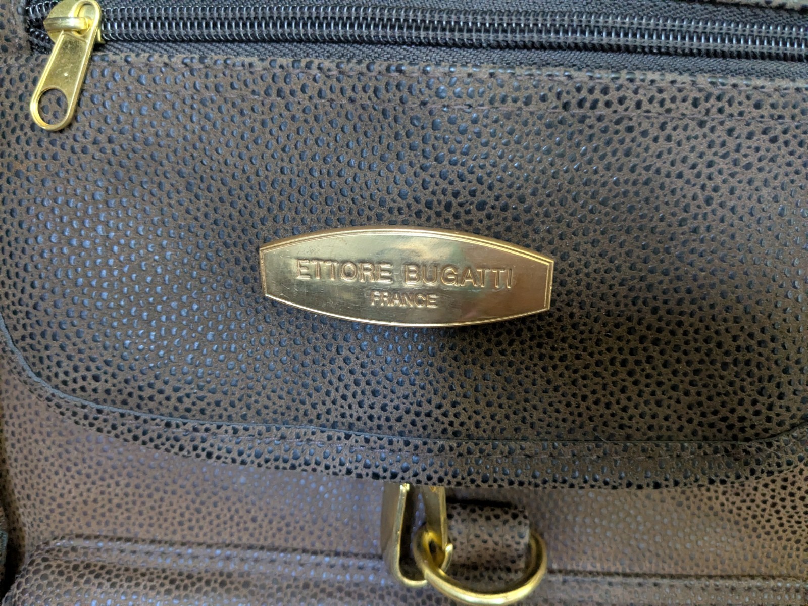 Faux Leather Backpack – Ettore Bugatti France- Reborn Backpack
