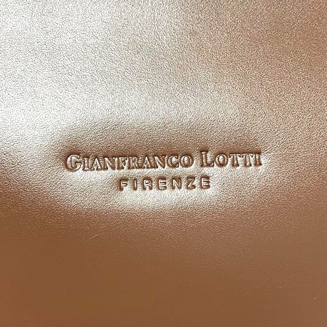 GIANFRANCO LOTTI Business Bag Briefcase Handbag Leather in Brown USED Good Cond