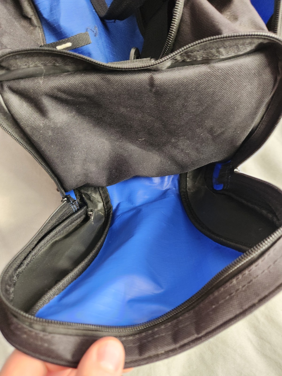 2011 Wrangler National Finals Rodeo Duffel Bag Blue Las Vegas Long Live Cowboys