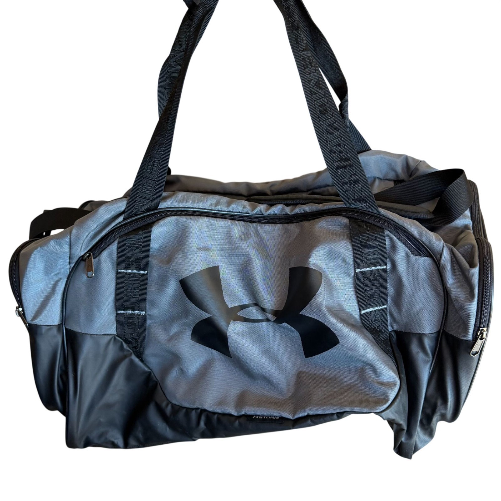 Under Armour Storm Undeniable 3.0 Medium Duffle Bag Graphite Gray Black