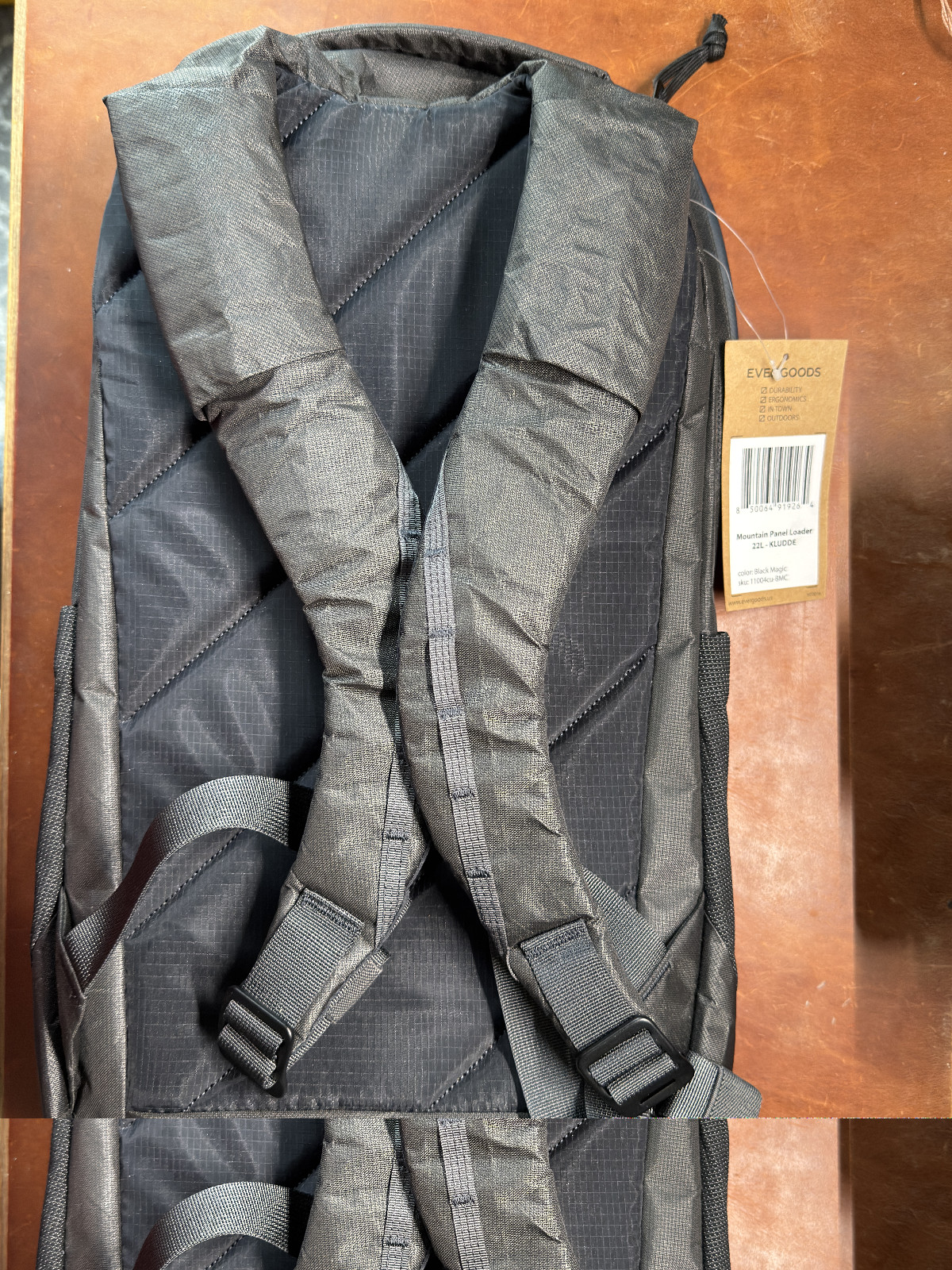 Evergoods x Carryology Mountain Panel Loader MPL22 Kludde Black EUC – Brand New