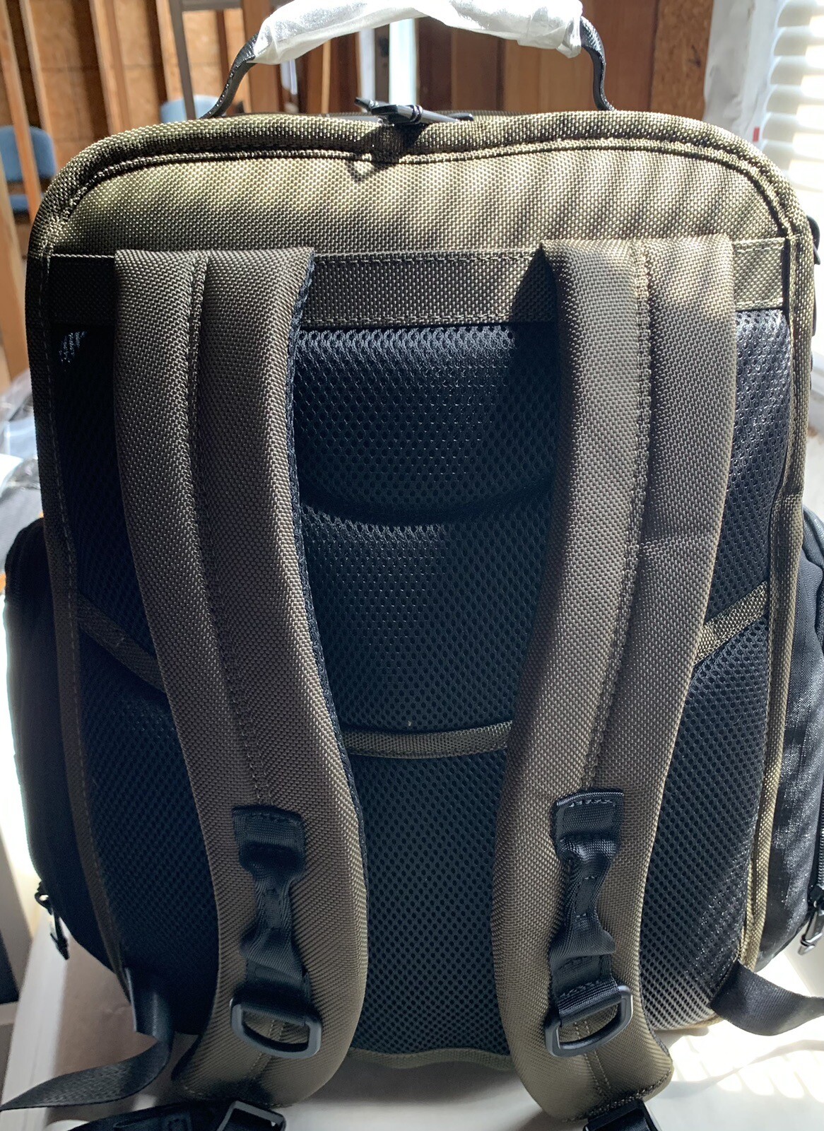 Tumi Alpha 3 Brief Backpack Olive Night 2603580-NWOT $625