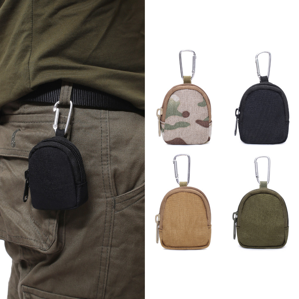 Tactical Small EDC Key Case Wallet Waist Belt Bag Pouch Holder Purse Coin Pocket