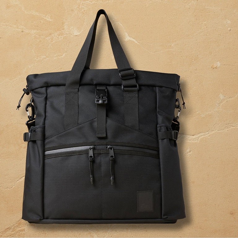 Brown Buffalo Conceal Tote 21L Backpack Shoulder Bag Cordura Black Green