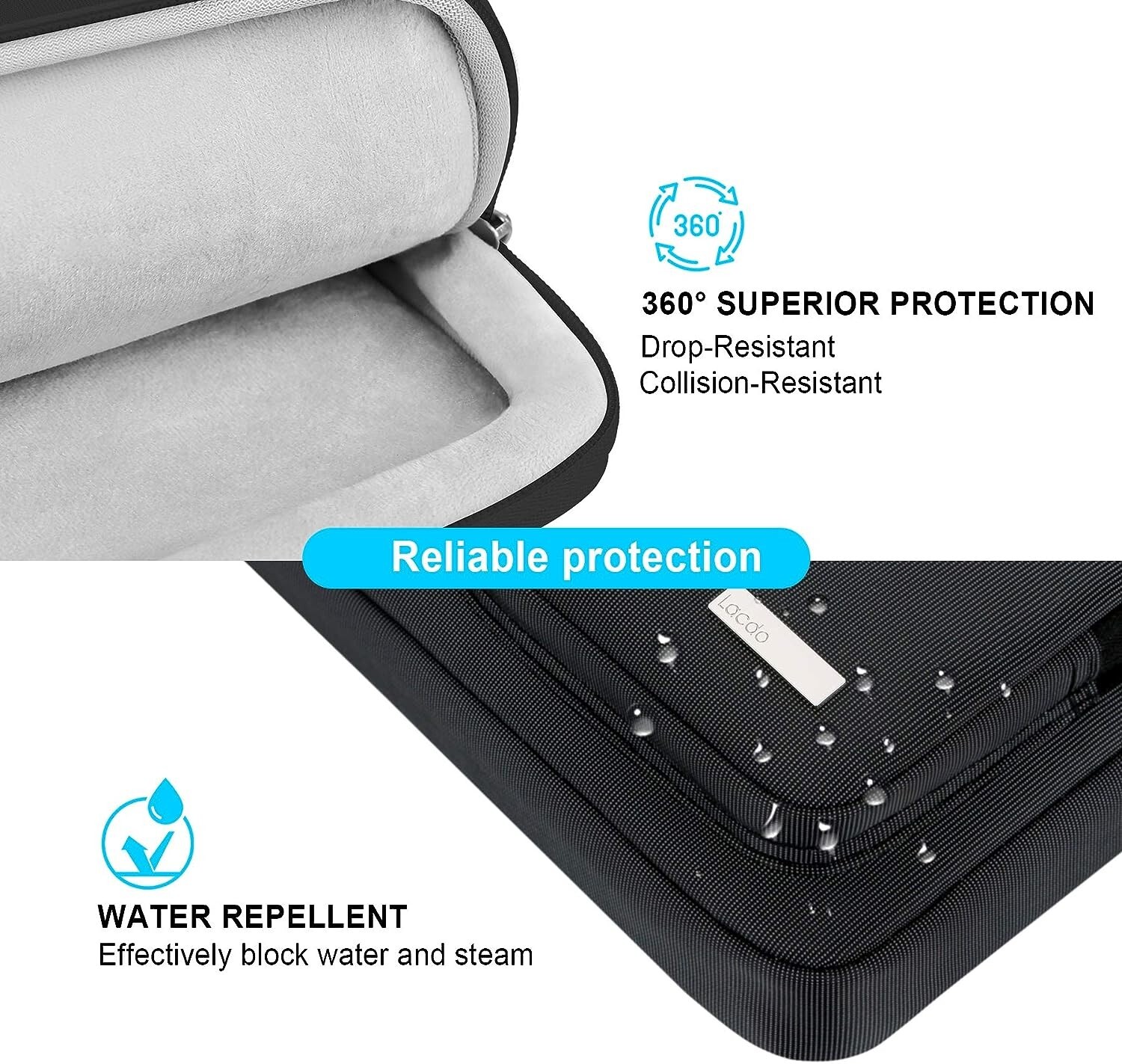 Protective Laptop Shoulder Bag Sleeve Case for 15 inch New MacBook Air M2 2023 A